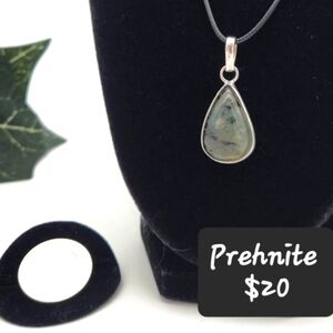 Prehnite charm
